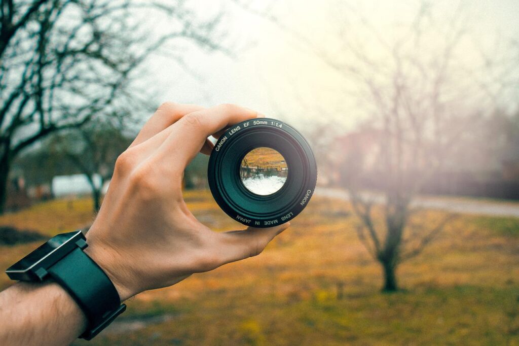 lens, camera, taking photos